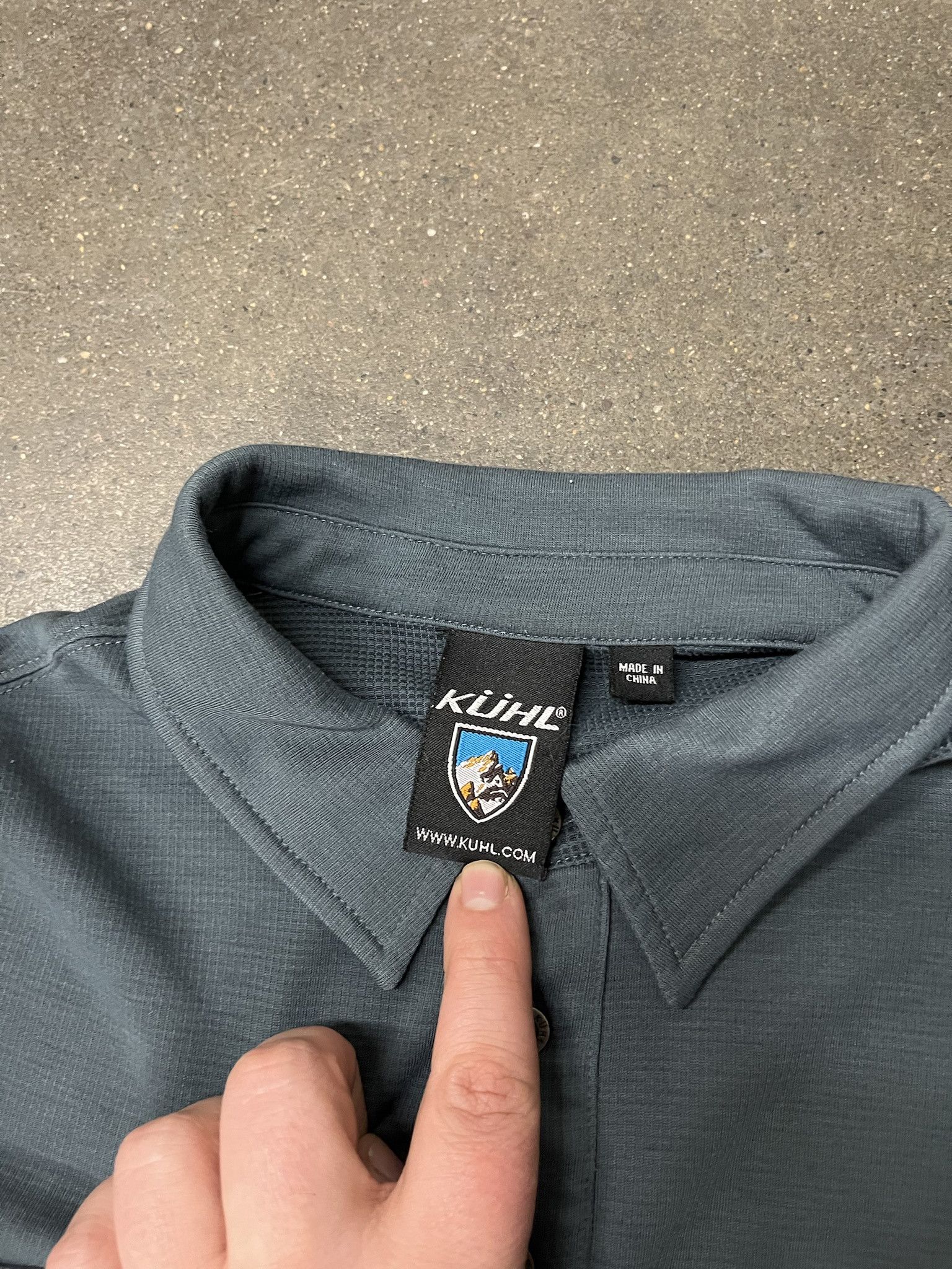 Kuhl × Vintage Kuhl Gray Polyester Active Quick Dry Polo Shirt Size M Size US M / EU 48-50 / 2 - 2 Thumbnail