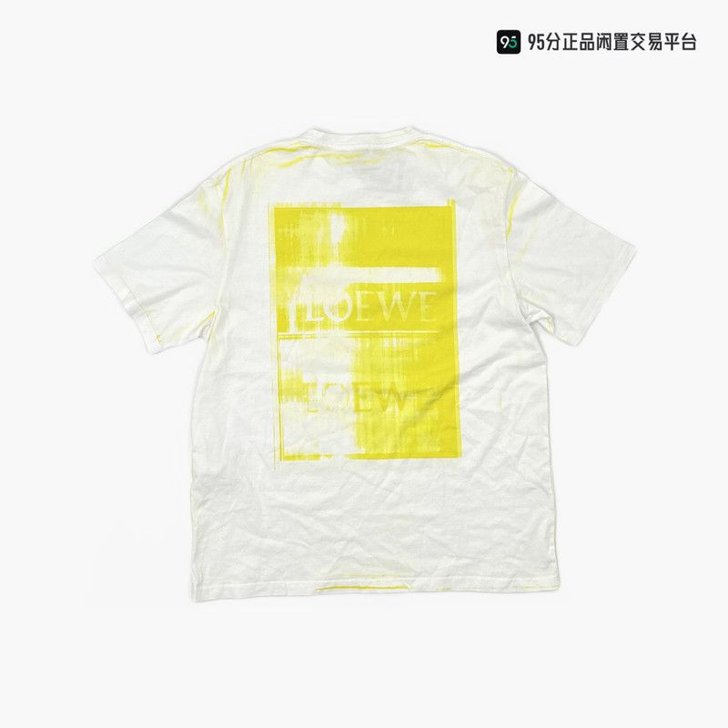 Loewe LOEWE FW22 Logo Print Cotton Short-Sleeve T-Shirt Size US XS / EU 42 / 0 - 6 Thumbnail