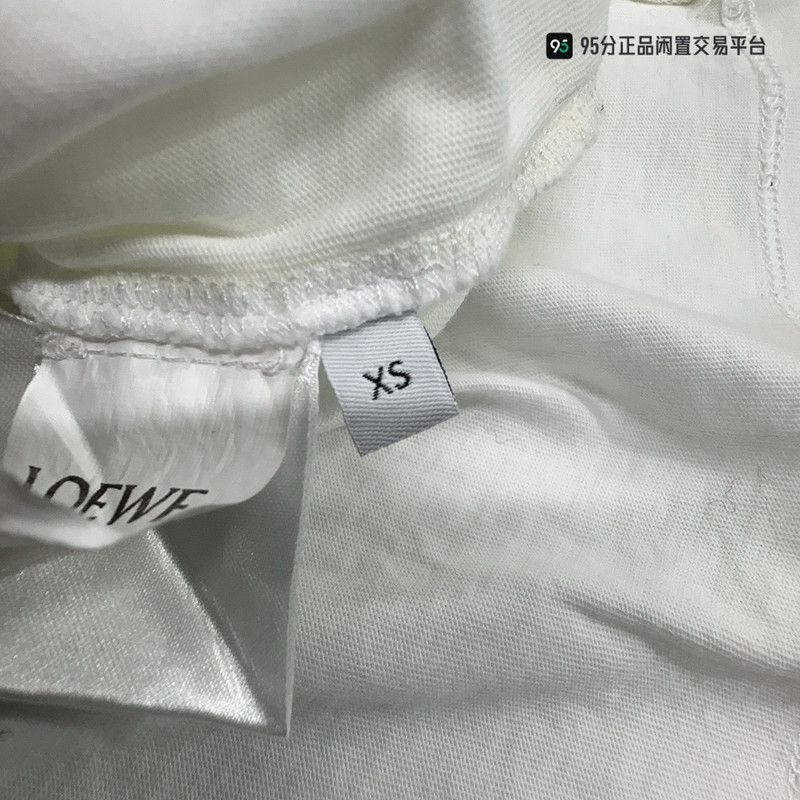 Loewe LOEWE FW22 Logo Print Cotton Short-Sleeve T-Shirt Size US XS / EU 42 / 0 - 4 Thumbnail