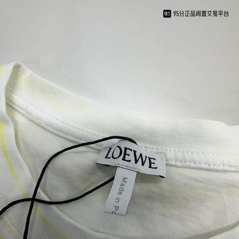 Loewe LOEWE FW22 Logo Print Cotton Short-Sleeve T-Shirt Size US XS / EU 42 / 0 - 2 Thumbnail