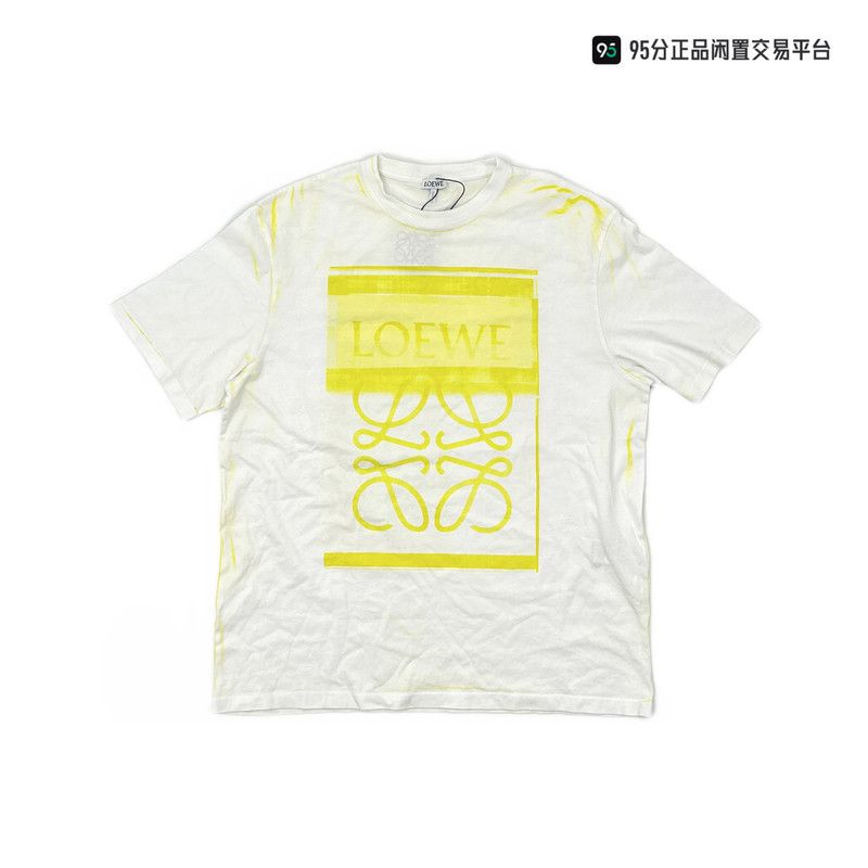 Loewe LOEWE FW22 Logo Print Cotton Short-Sleeve T-Shirt Size US XS / EU 42 / 0 - 5 Thumbnail