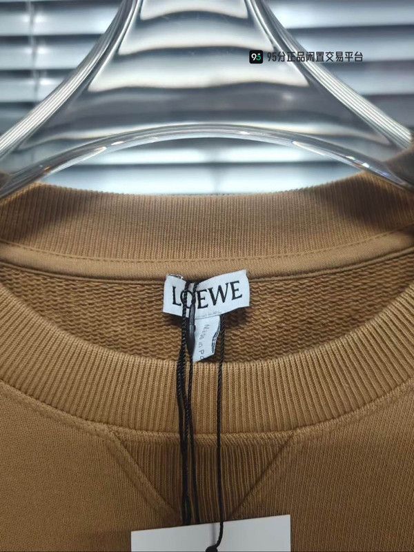 Loewe LOEWE Anagram Logo Embroidered Cotton Crewneck Sweatshirt Size US XS / EU 42 / 0 - 6 Thumbnail