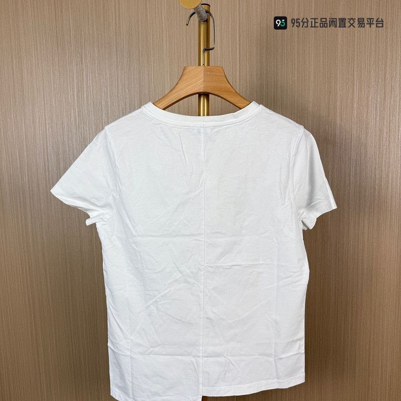 Loewe LOEWE Solid Logo Embroidery Asymmetrical Short-Sleeve T-Shirt Size US S / EU 44-46 / 1 - 5 Thumbnail