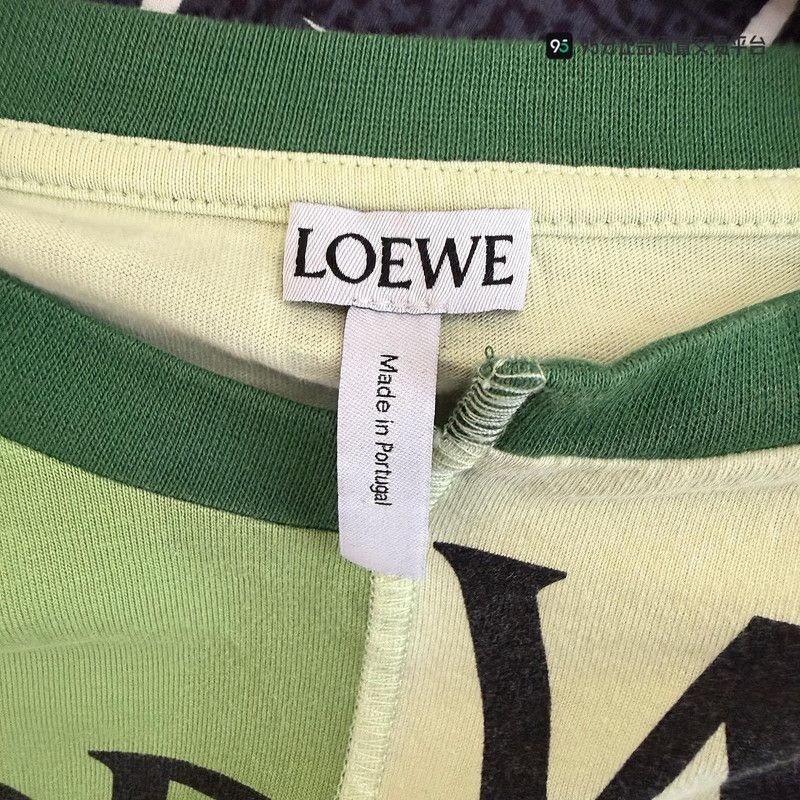 Loewe LOEWE Color Block Letter Short-Sleeve T-Shirt Size US S / EU 44-46 / 1 - 7 Thumbnail