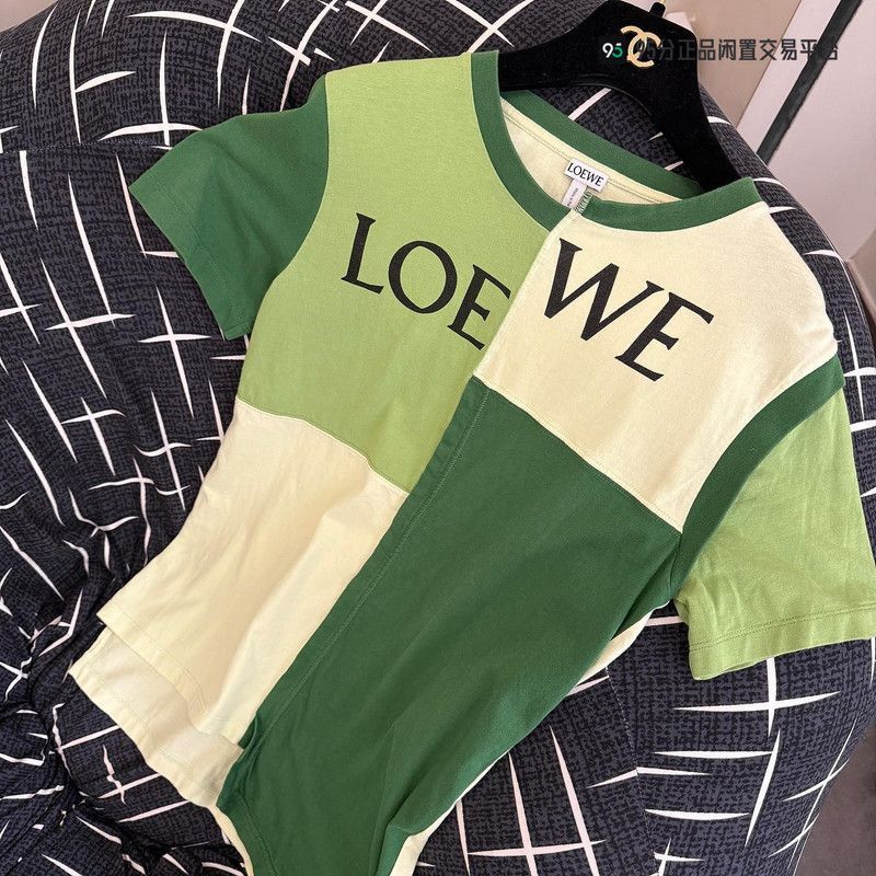 Loewe LOEWE Color Block Letter Short-Sleeve T-Shirt Size US S / EU 44-46 / 1 - 8 Thumbnail