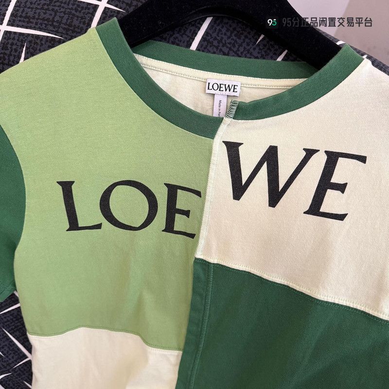 Loewe LOEWE Color Block Letter Short-Sleeve T-Shirt Size US S / EU 44-46 / 1 - 3 Thumbnail