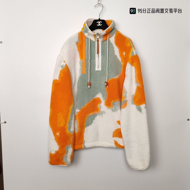 Loewe LOEWE FW22 Men's Gradient Half-Zip Sweatshirt Jacket Size US XS / EU 42 / 0 - 3 Thumbnail