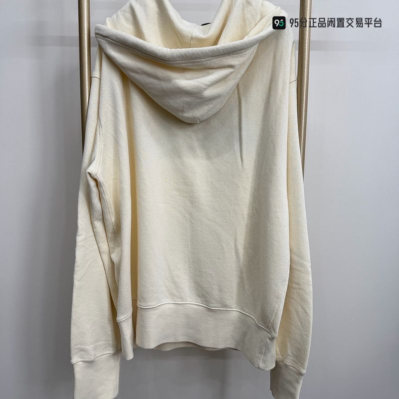 Loewe Loewe Paula's Letter Print Beige Hoodie Size US M / EU 48-50 / 2 - 2 Thumbnail