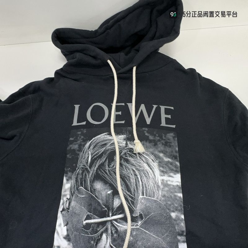 Loewe LOEWE Logo Letter Mask Print Casual Hoodie Size US S / EU 44-46 / 1 - 4 Thumbnail