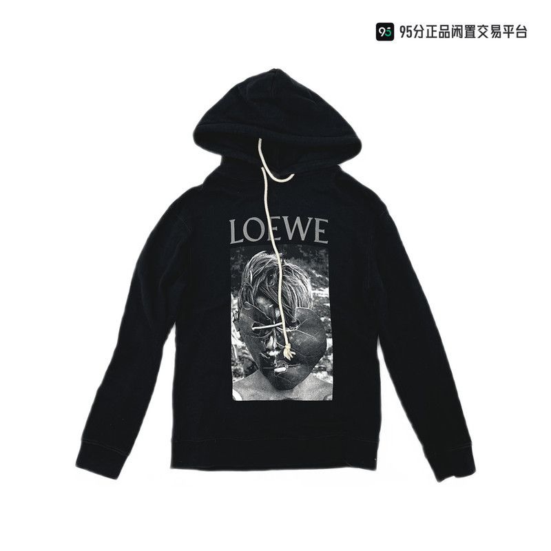 Loewe LOEWE Logo Letter Mask Print Casual Hoodie Size US S / EU 44-46 / 1 - 5 Thumbnail