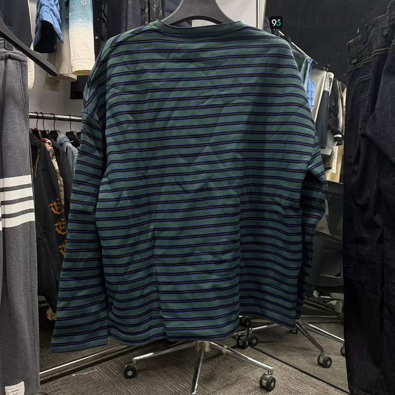 Loewe LOEWE Casual Striped Patch Logo Crewneck Sweatshirt Size US M / EU 48-50 / 2 - 6 Thumbnail