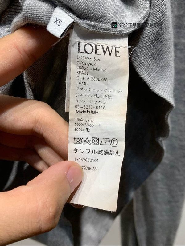 Loewe LOEWE Panda Embroidery Round Neck Knit Sweater Size US XS / EU 42 / 0 - 2 Thumbnail