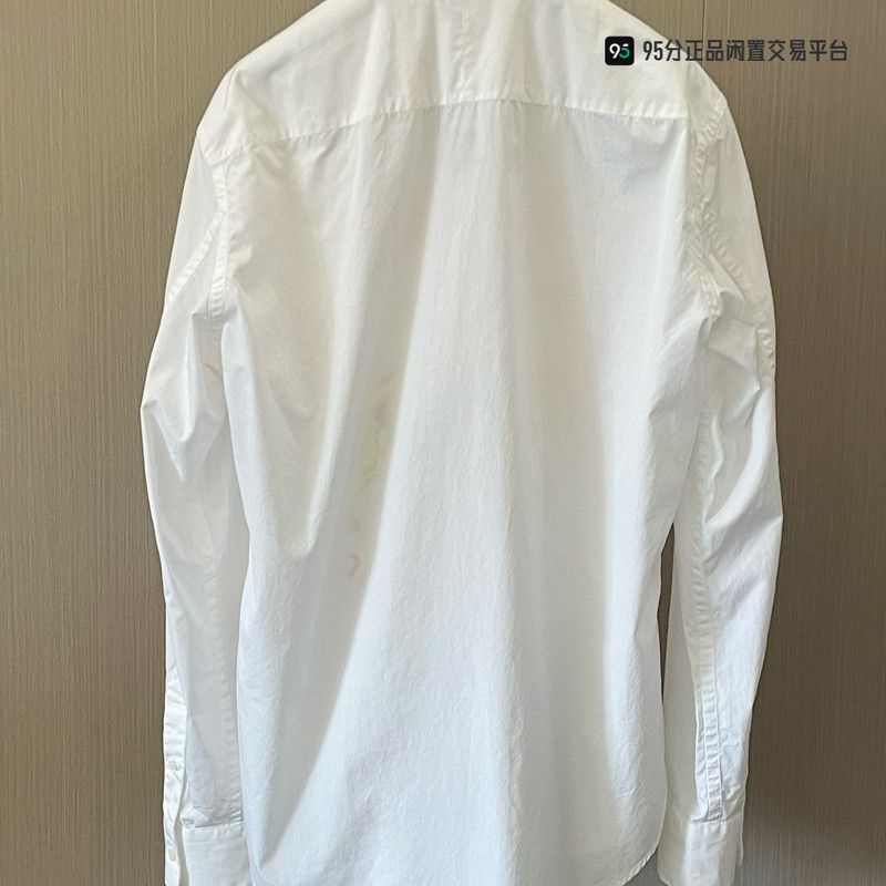 Loewe LOEWE FW21 Lion Logo Cotton Long-Sleeve Shirt Size US M / EU 48-50 / 2 - 6 Thumbnail