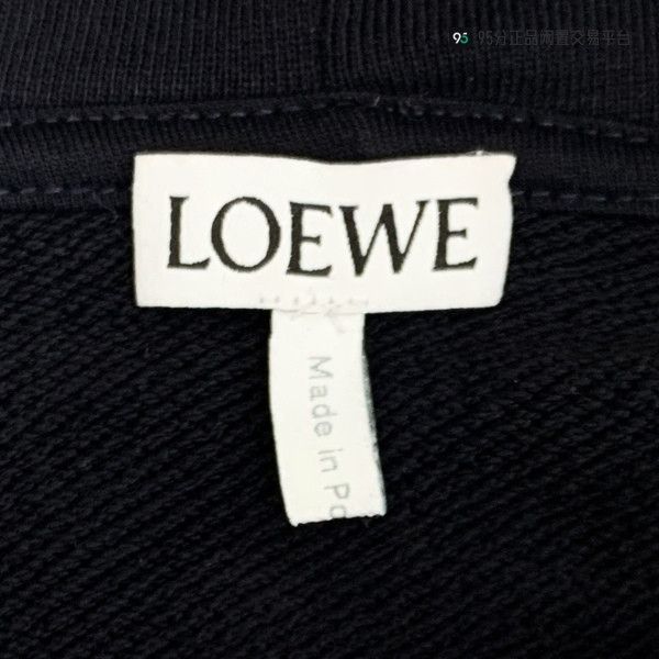 Loewe LOEWE FW22 Logo Loose Hooded Sweatshirt Size US M / EU 48-50 / 2 - 3 Thumbnail