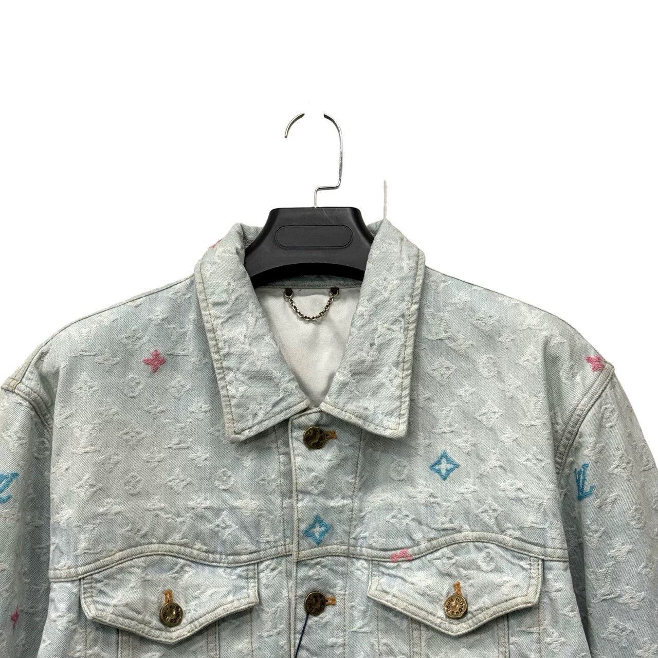 Louis Vuitton Louis Vuitton x Tyler Denim Jacket Size US L / EU 52-54 / 3 - 3 Thumbnail