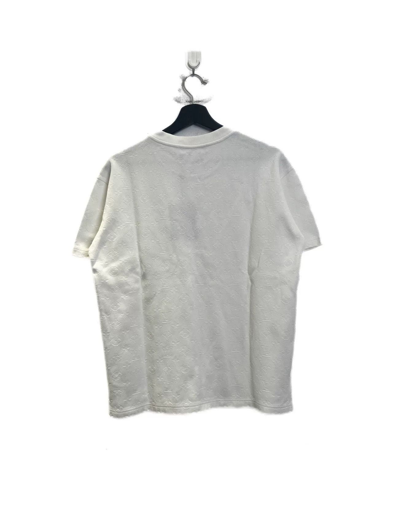 Louis Vuitton Louis Vuitton White Monogram Pocket T-shirt Size US S / EU 44-46 / 1 - 2 Thumbnail