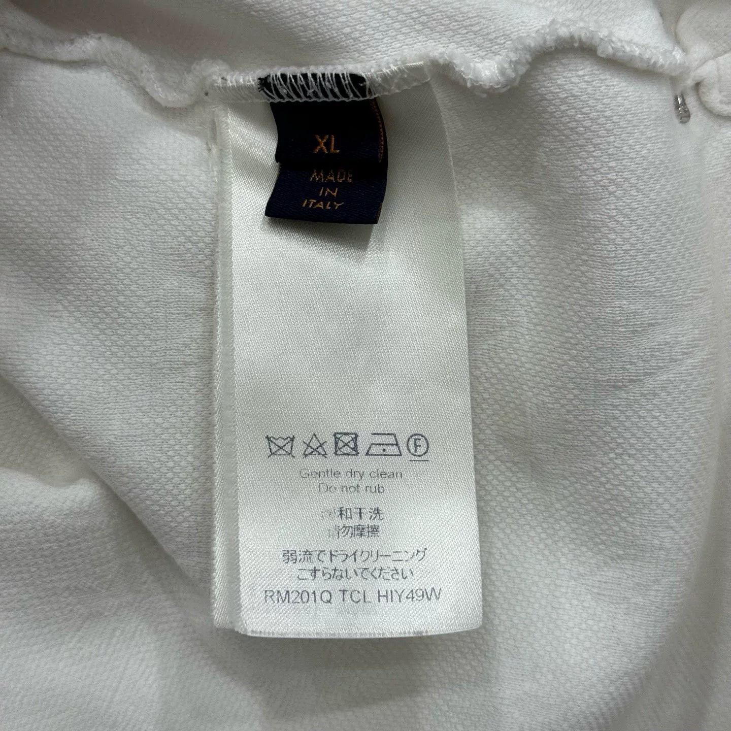 Louis Vuitton Louis Vuitton White Monogram Pocket Tee Size US XL / EU 56 / 4 - 6 Thumbnail