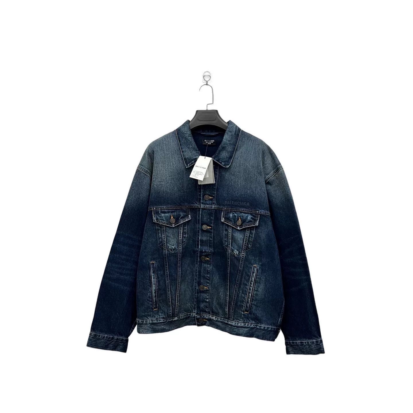 Balenciaga Balenciaga Paris Limited Denim Jacket Size US M / EU 48-50 / 2 - 3 Thumbnail