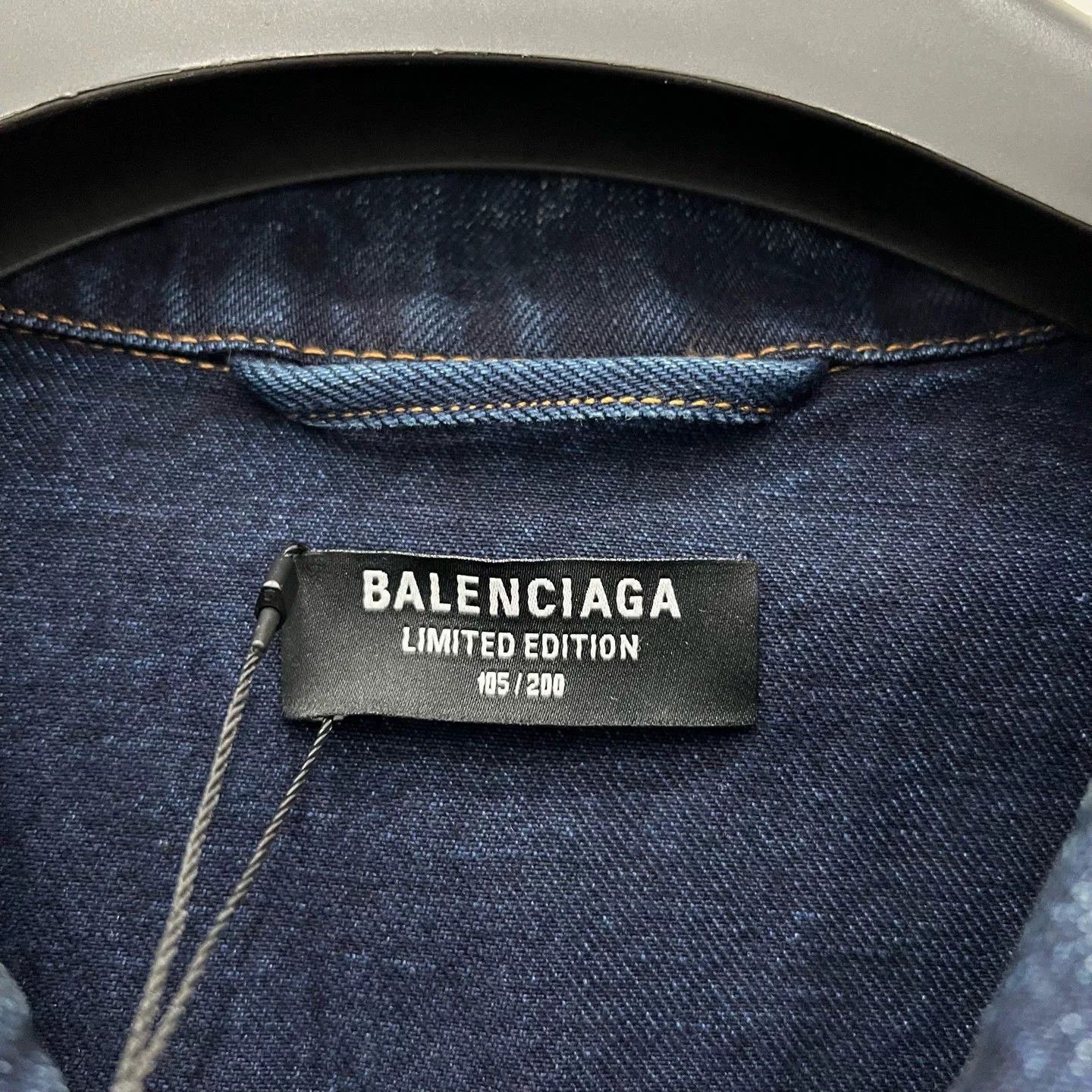 Balenciaga Balenciaga Paris Limited Denim Jacket Size US M / EU 48-50 / 2 - 6 Thumbnail