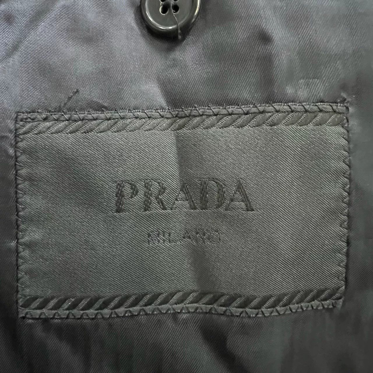 Prada PRADA Cuff Label Blazer Size 52 Size US L / EU 52-54 / 3 - 3 Thumbnail