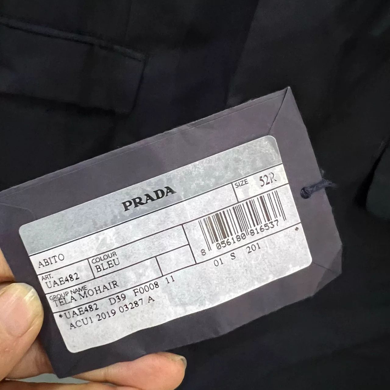Prada PRADA Cuff Label Blazer Size 52 Size US L / EU 52-54 / 3 - 5 Thumbnail