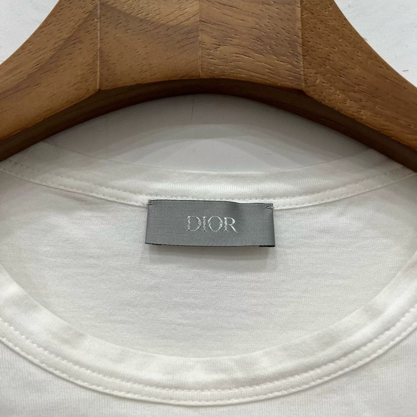 Dior Dior x Stussy White Embroidered T-Shirt Size US XS / EU 42 / 0 - 4 Thumbnail