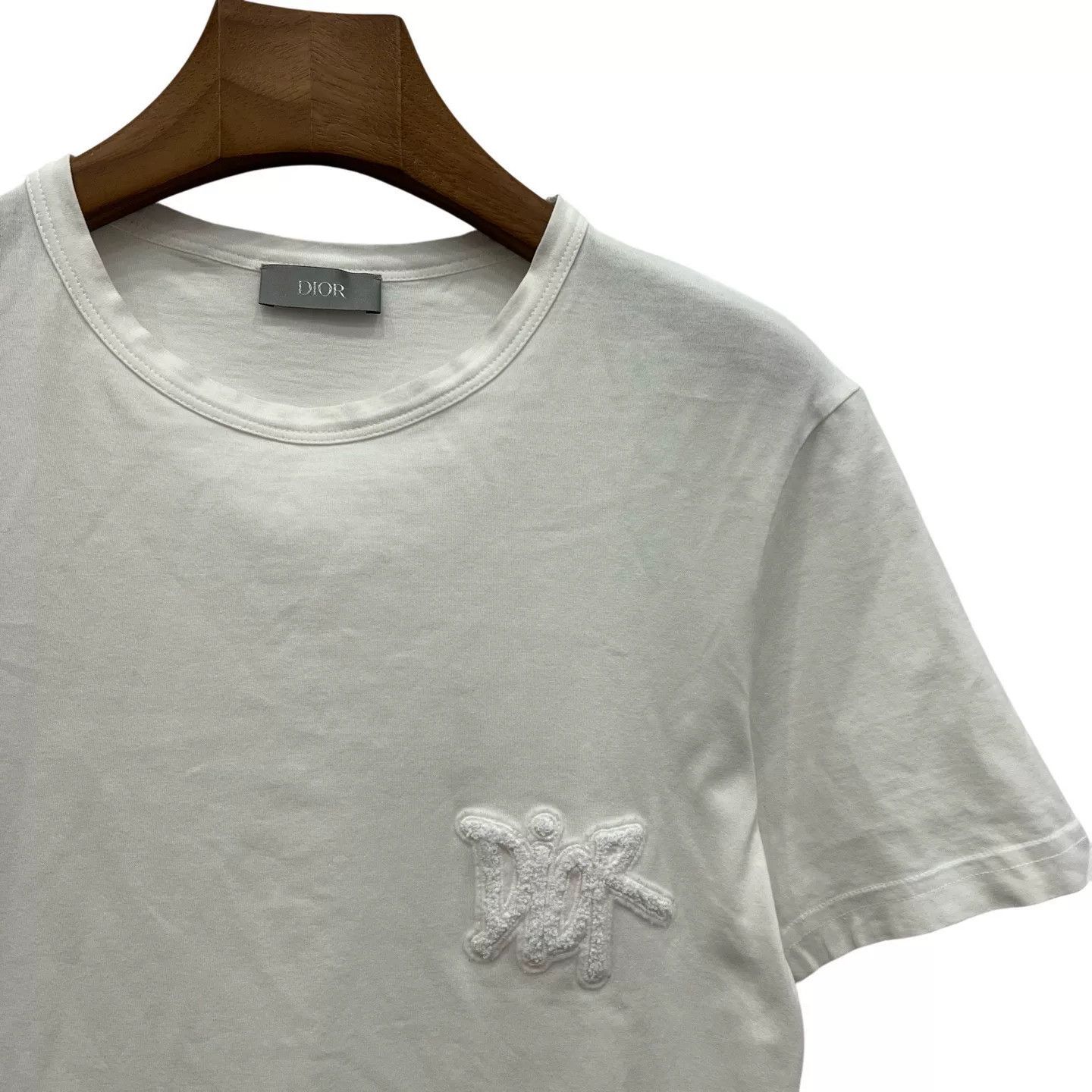 Dior Dior x Stussy White Embroidered T-Shirt Size US XS / EU 42 / 0 - 2 Thumbnail