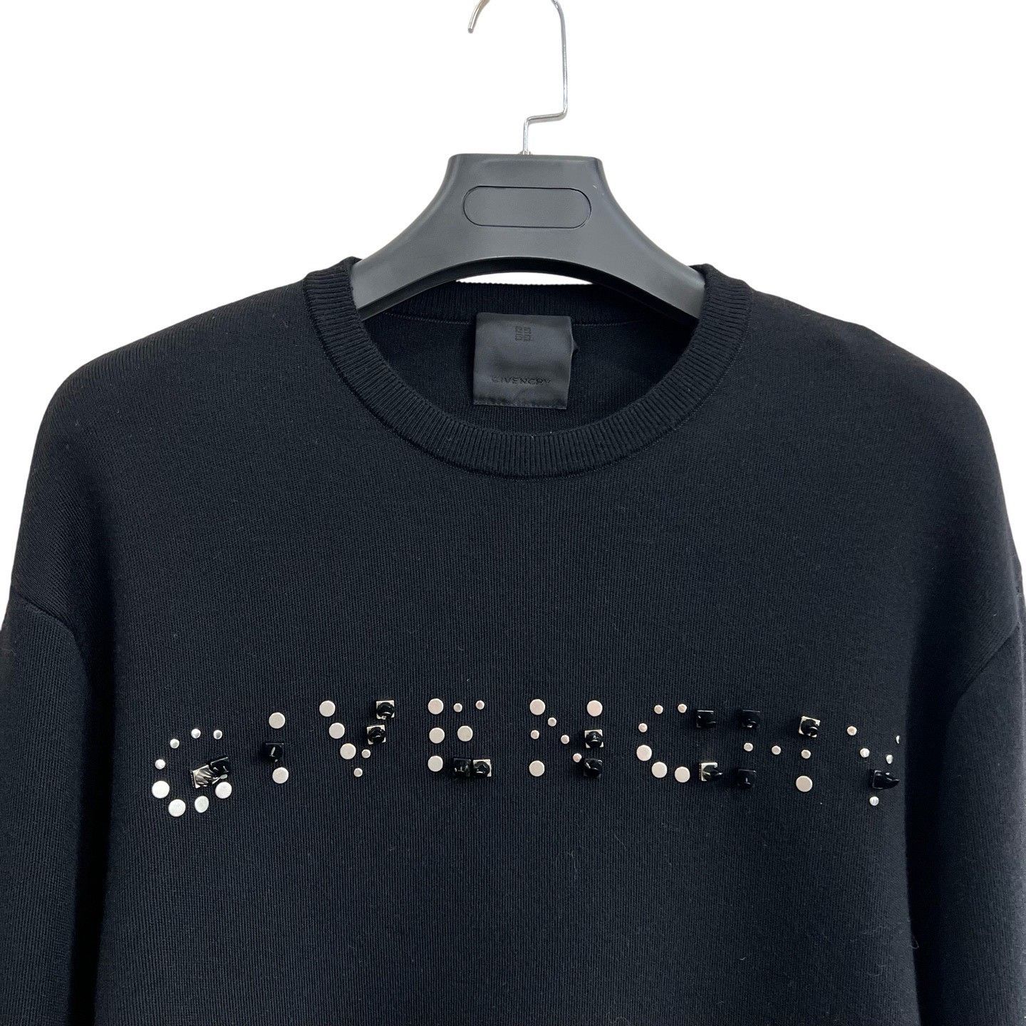 Givenchy Givenchy Rivet Wool Sweater M Size US M / EU 48-50 / 2 - 2 Thumbnail