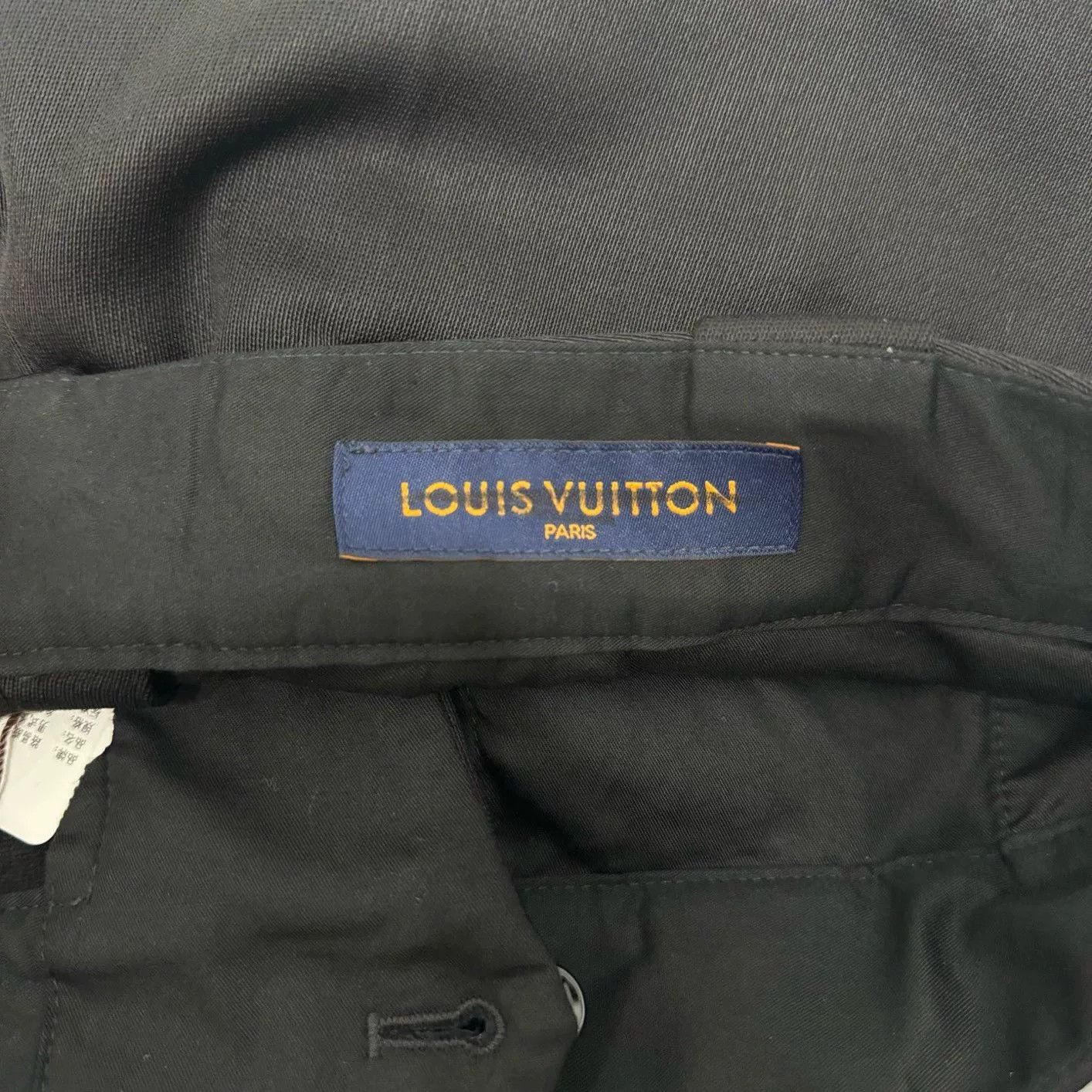 Louis Vuitton Louis Vuitton Black Side Logo Trousers Size US 28 / EU 44 - 5 Thumbnail