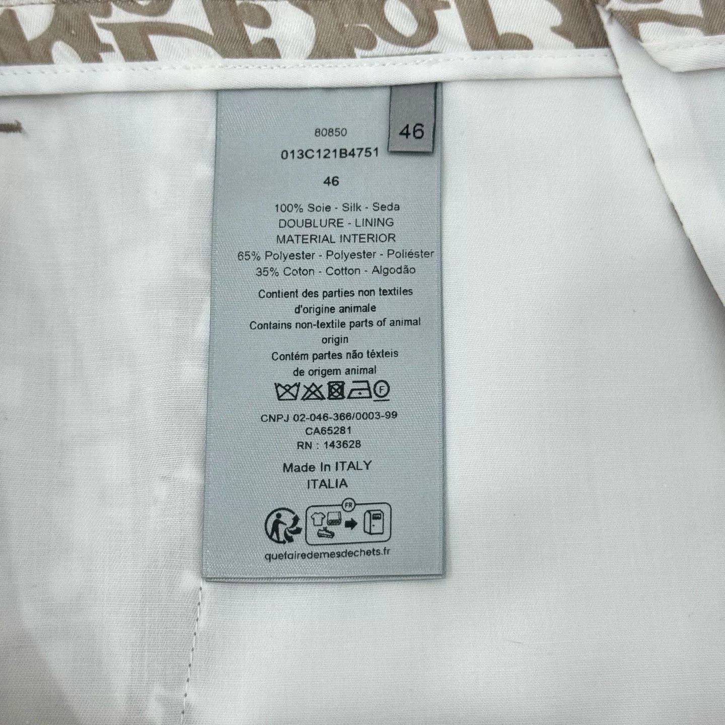 Dior Dior Monogram Silk Shorts Size US 30 / EU 46 - 6 Thumbnail