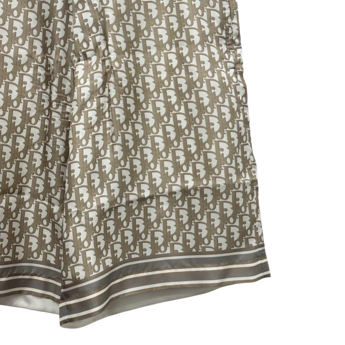 Dior Dior Monogram Silk Shorts Size US 30 / EU 46 - 4 Thumbnail