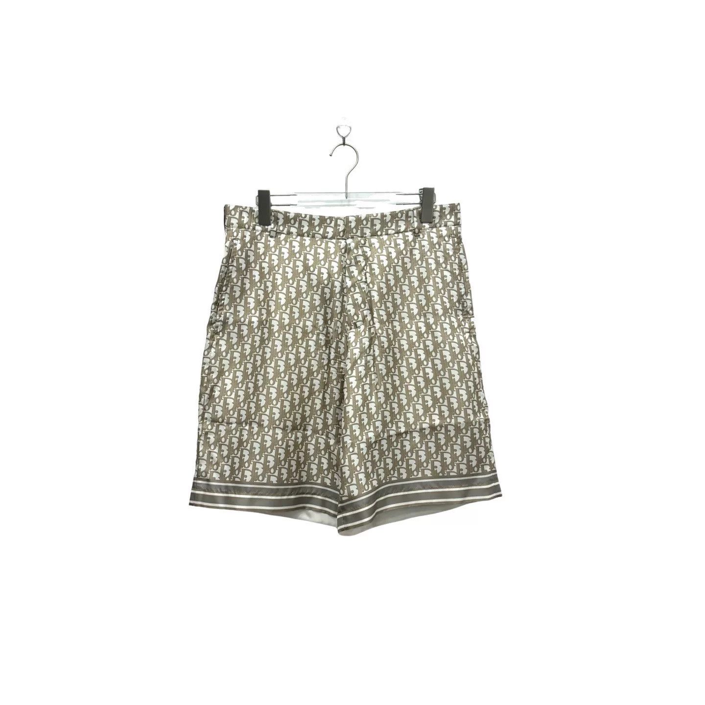Dior Dior Monogram Silk Shorts Size US 30 / EU 46 - 2 Thumbnail