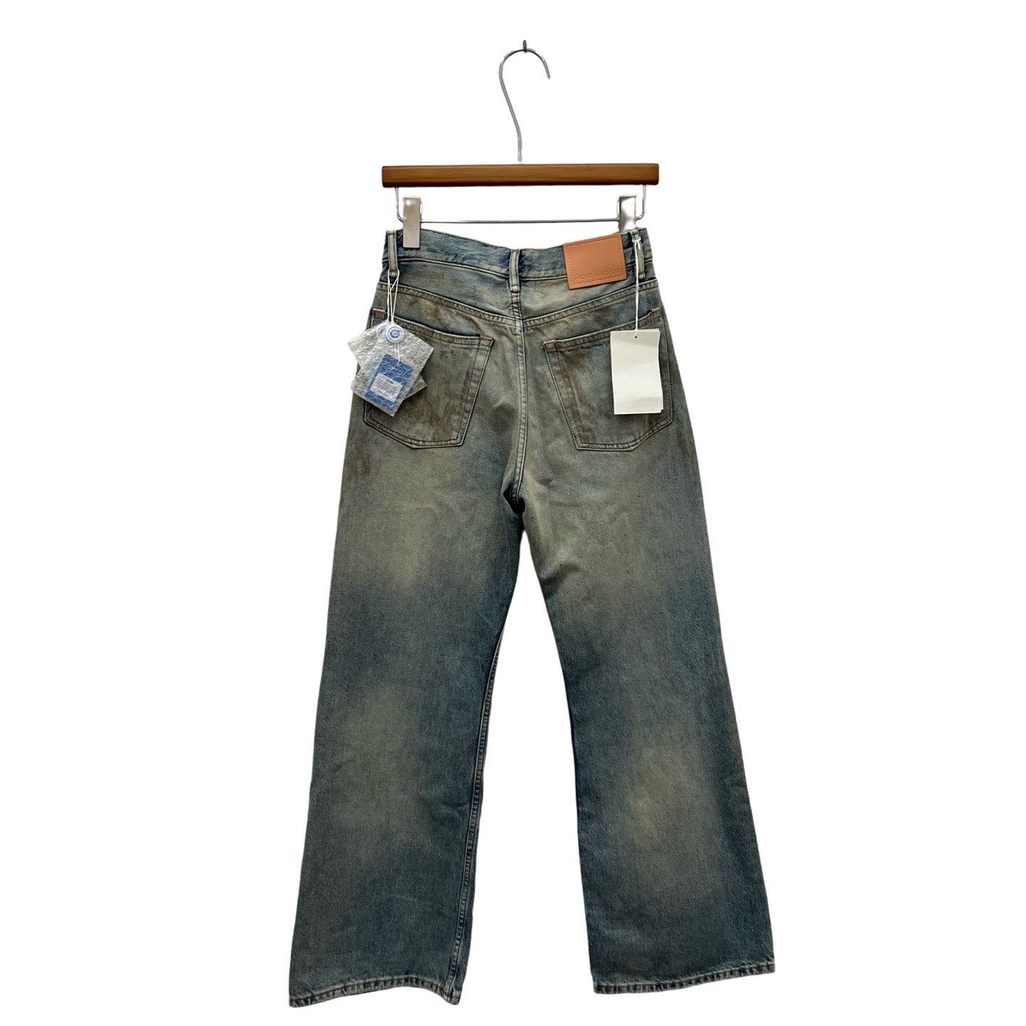 Acne Studios Acne 2021 Fall Distressed Mid-Rise Straight Jeans Size 30" / US 8 / IT 44 - 3 Thumbnail