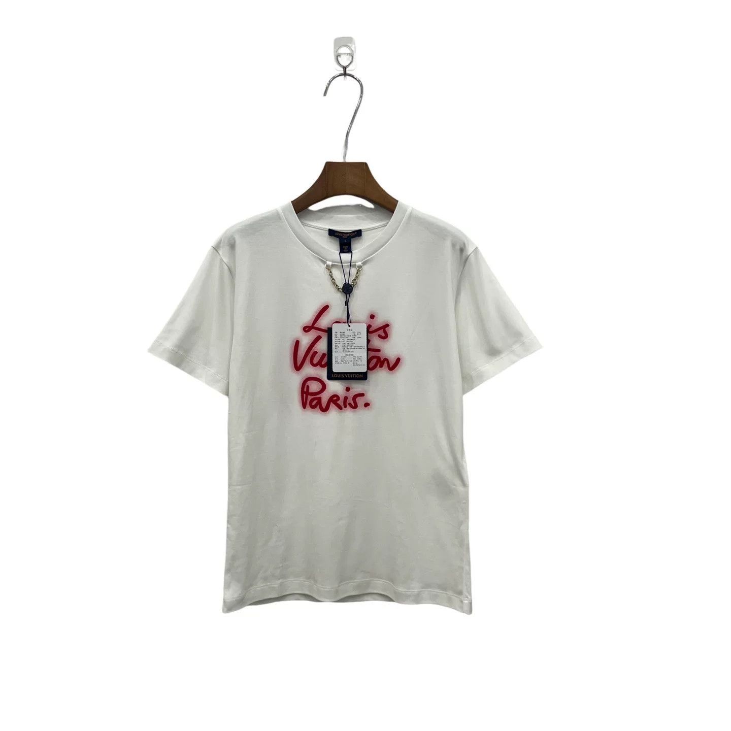 Louis Vuitton Louis Vuitton Chain Print Short-Sleeve T-Shirt Size US S / EU 44-46 / 1 - 2 Thumbnail