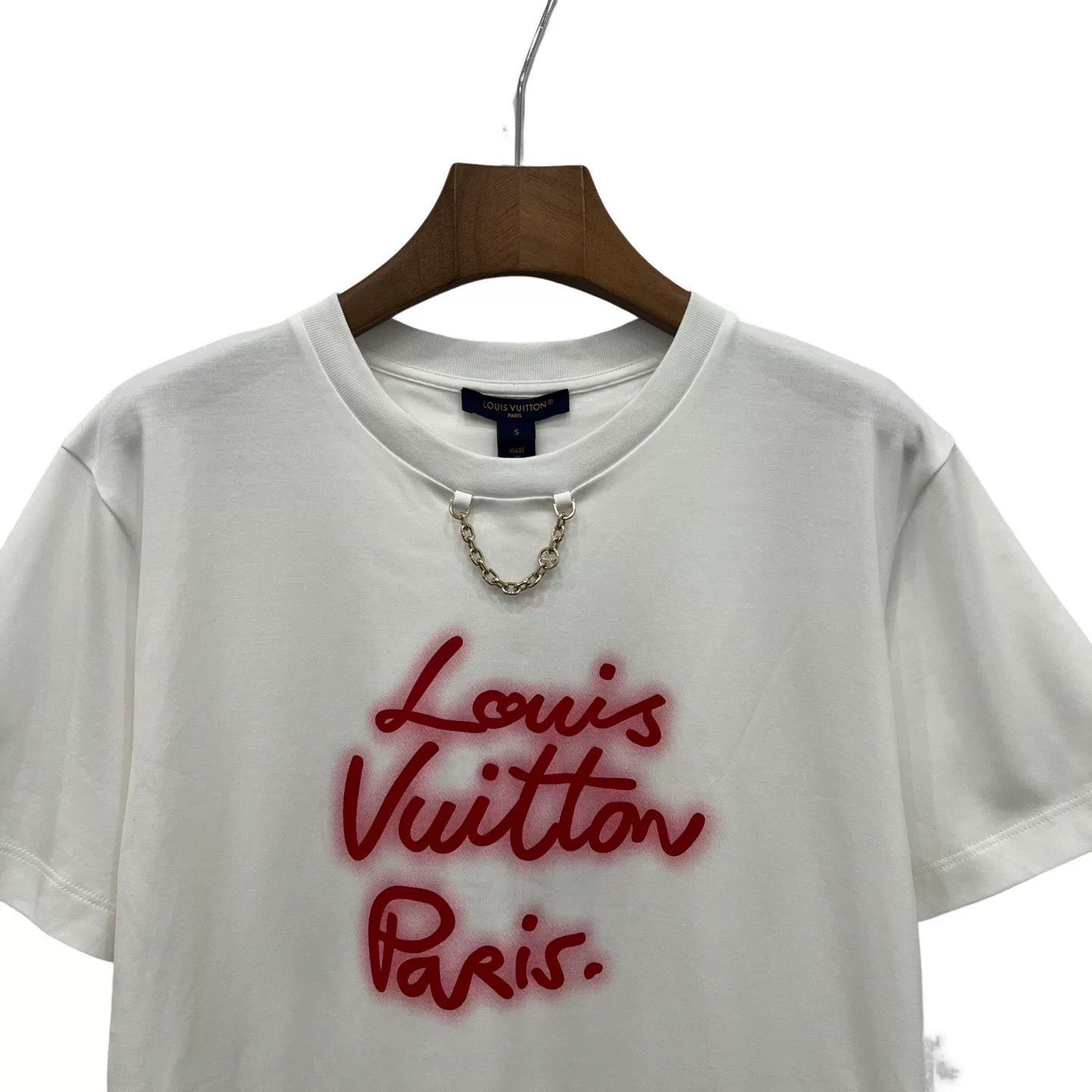 Louis Vuitton Louis Vuitton Chain Print Short-Sleeve T-Shirt Size US S / EU 44-46 / 1 - 4 Thumbnail