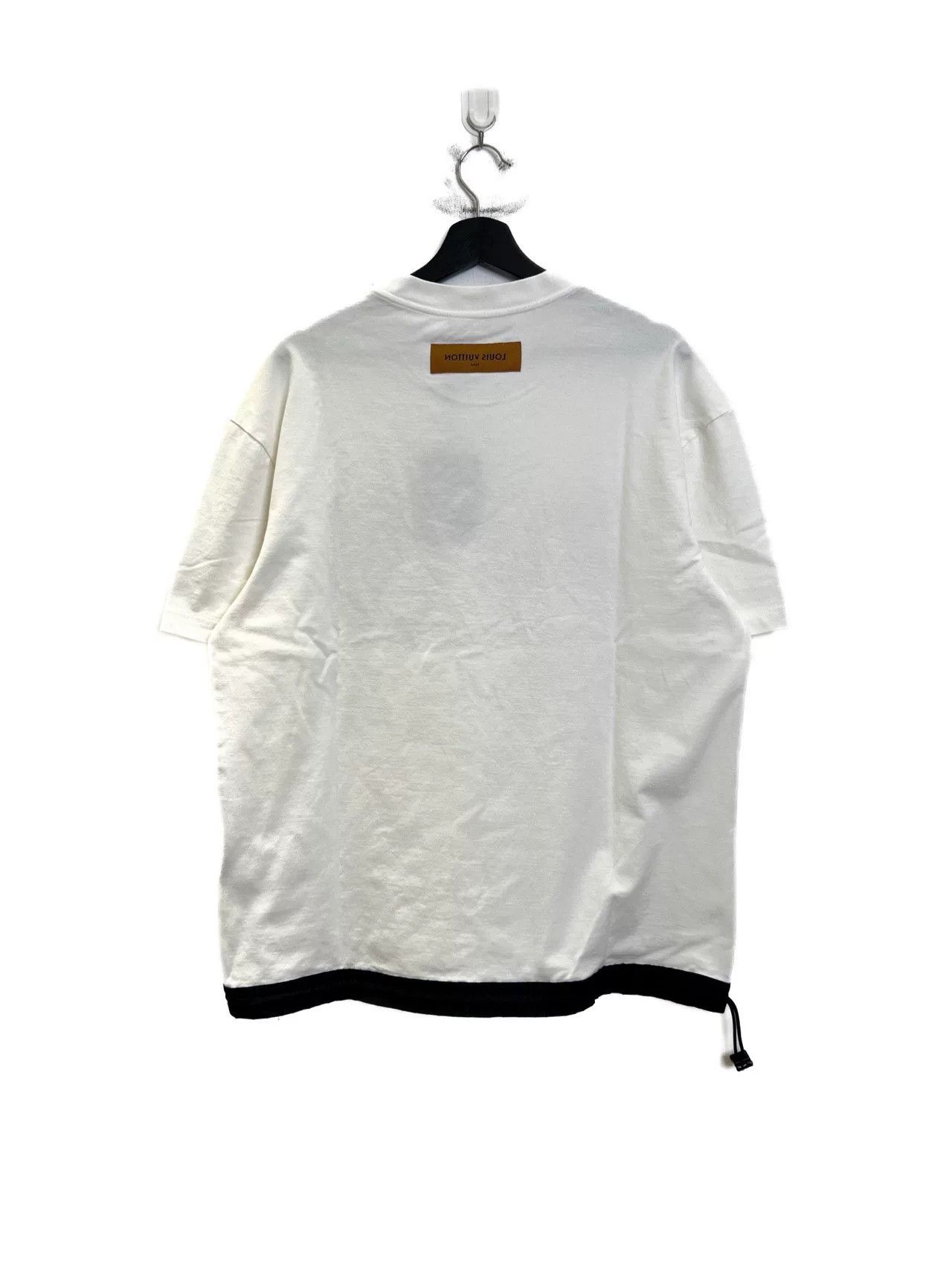 Louis Vuitton Louis Vuitton LV Letter Print Pocket Tee Size US L / EU 52-54 / 3 - 3 Thumbnail