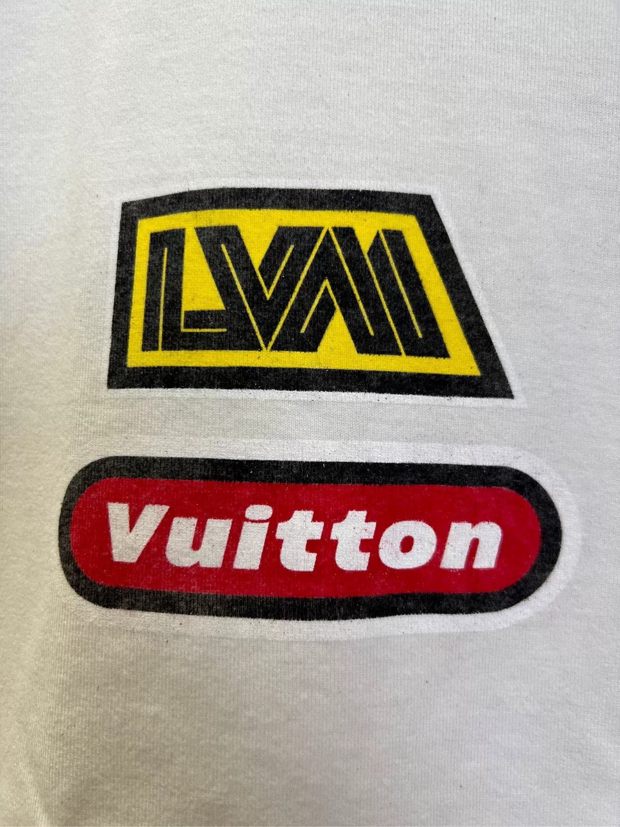Louis Vuitton Louis Vuitton LV Letter Print Pocket Tee Size US L / EU 52-54 / 3 - 4 Thumbnail