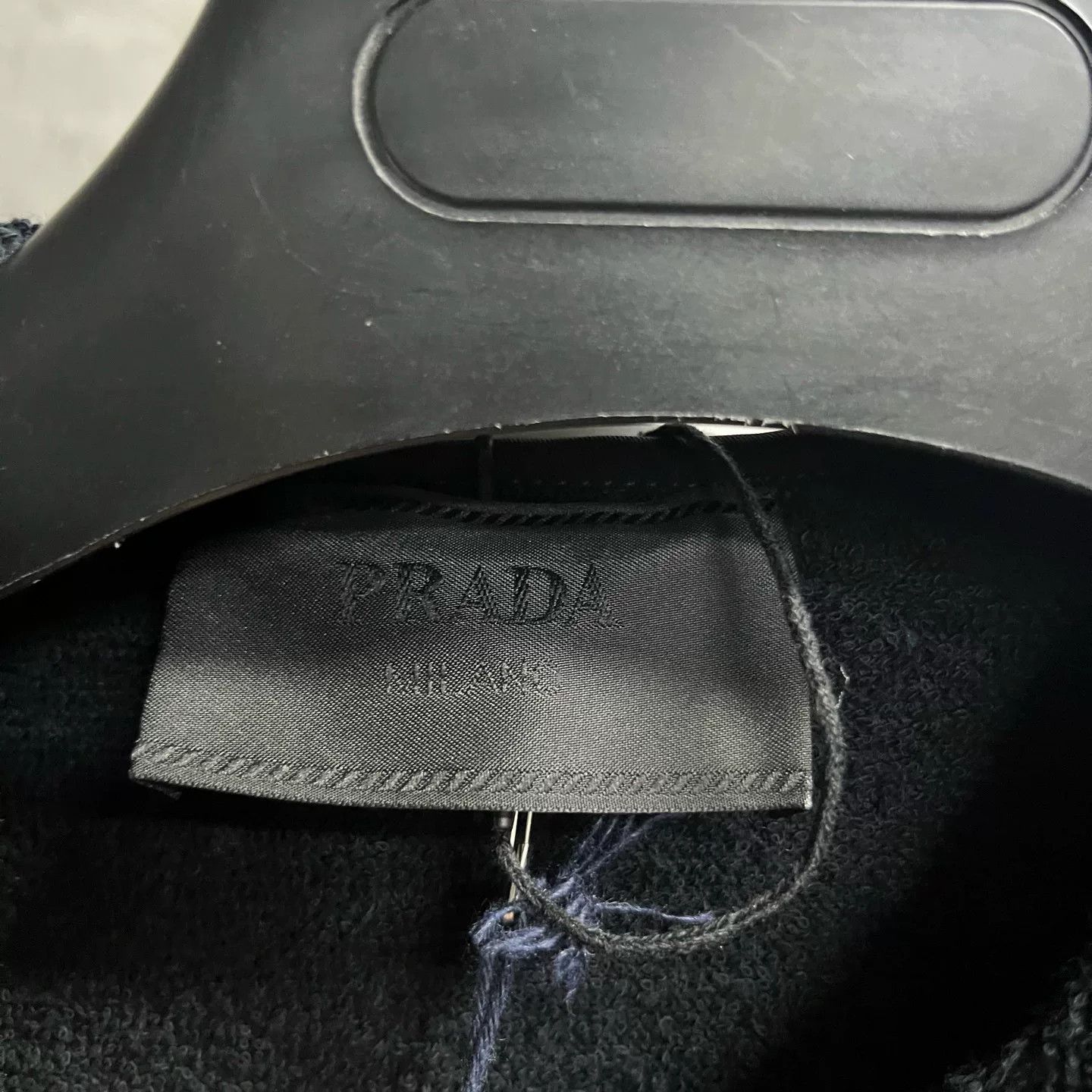 Prada Prada Black Logo Zip Hooded Jacket Size US M / EU 48-50 / 2 - 3 Thumbnail