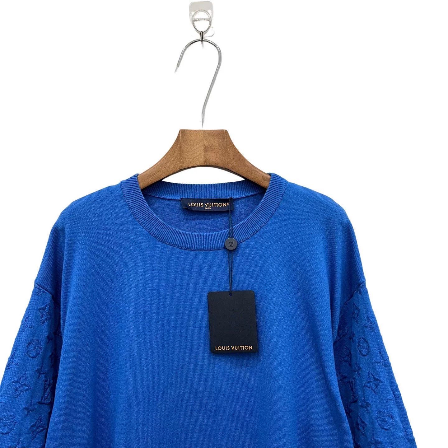 Louis Vuitton Louis Vuitton Embossed Print Knit Short Sleeve Size US XXL / EU 58 / 5 - 4 Thumbnail