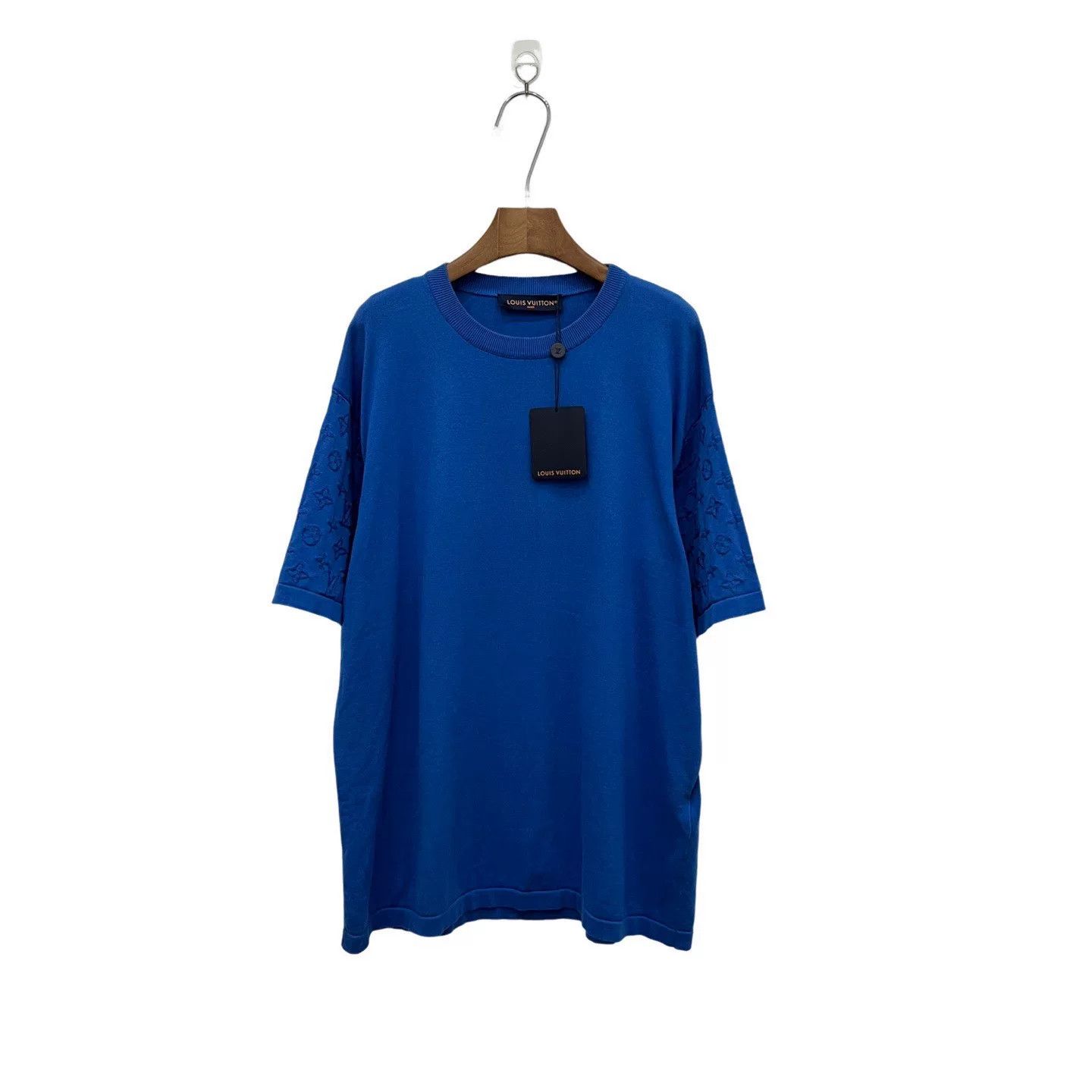 Louis Vuitton Louis Vuitton Embossed Print Knit Short Sleeve Size US XXL / EU 58 / 5 - 2 Thumbnail