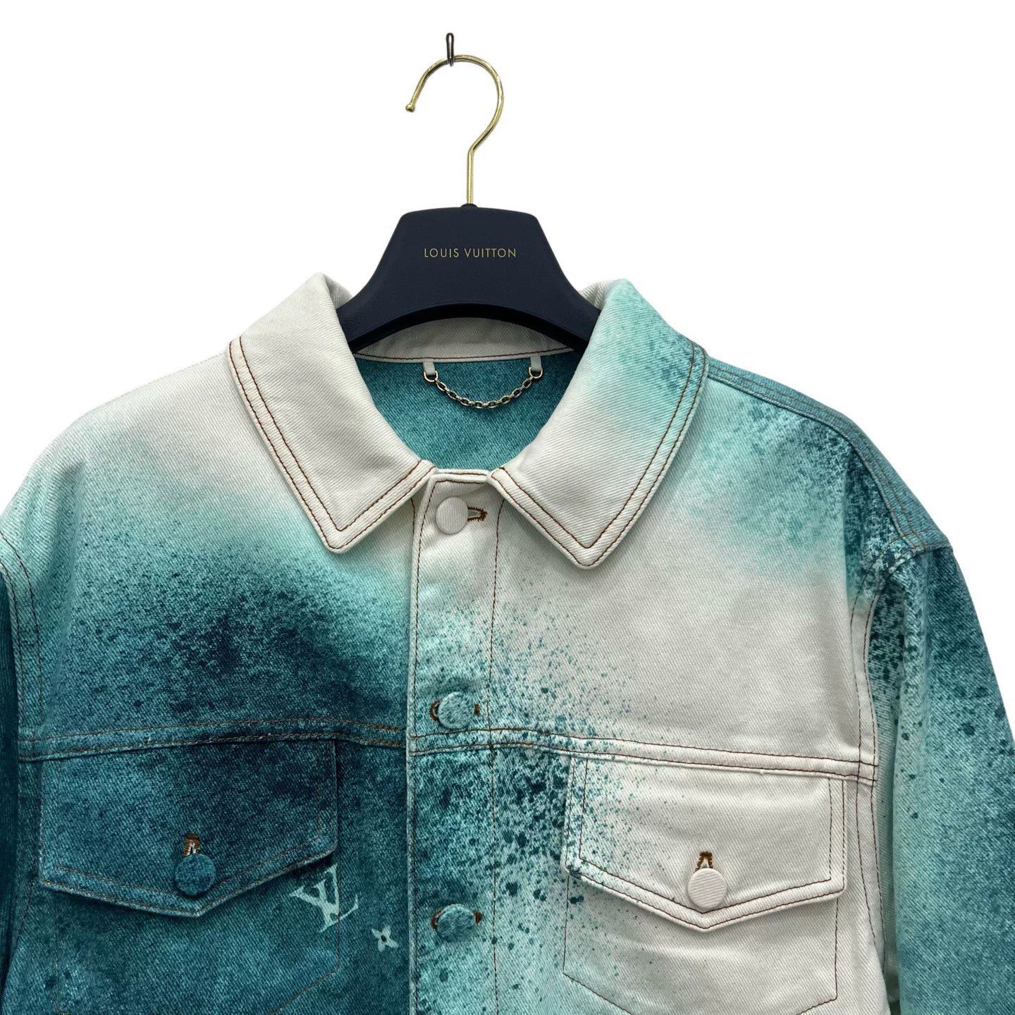 Louis Vuitton Louis Vuitton SS23 Starry Sky Denim Jacket Size US S / EU 44-46 / 1 - 3 Thumbnail