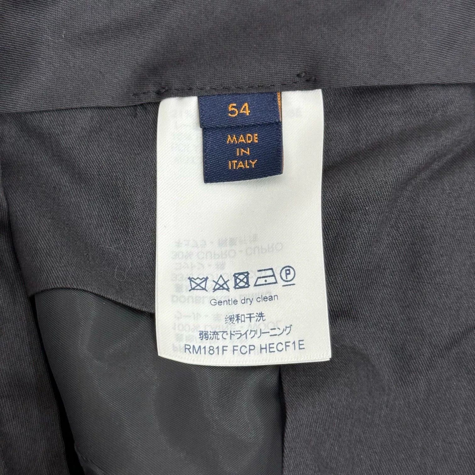 Louis Vuitton Louis Vuitton Gray Logo Wool Trousers Size US 36 / EU 52 - 5 Thumbnail