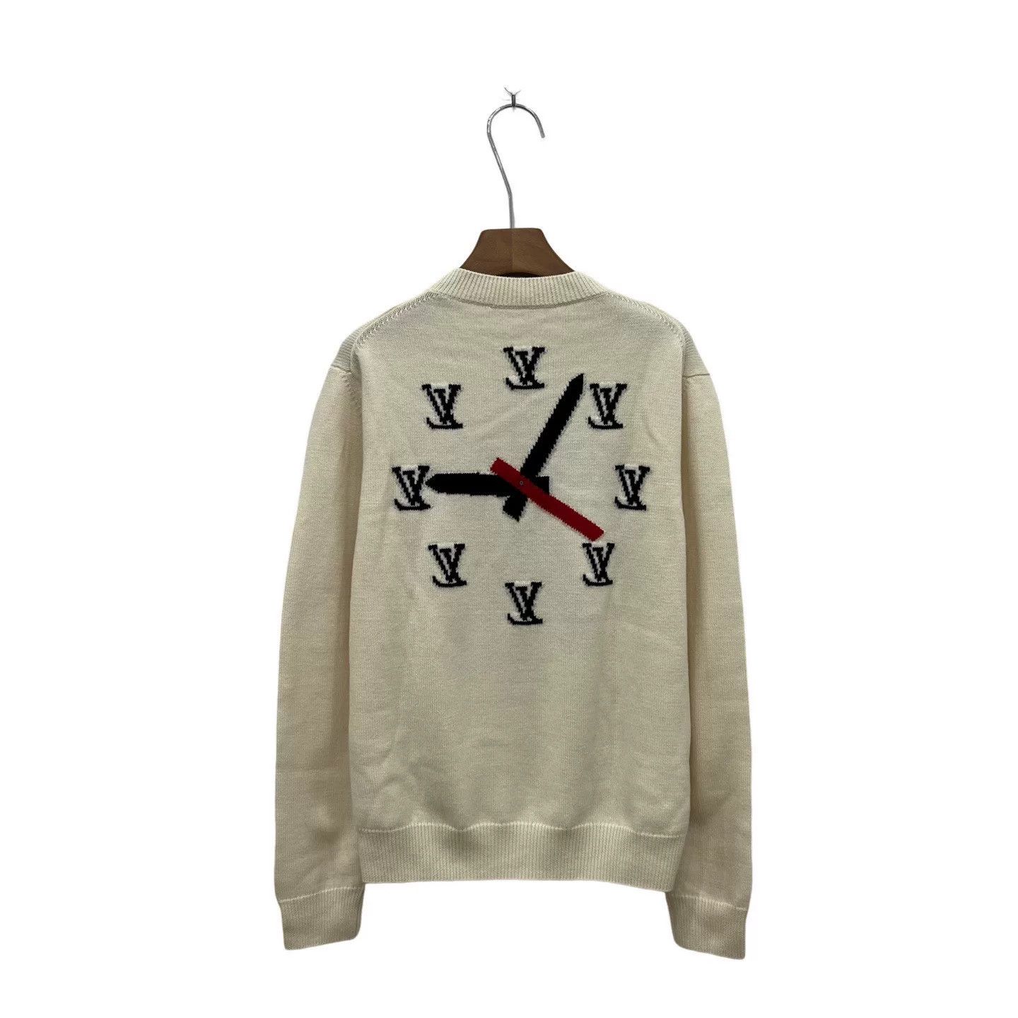 Louis Vuitton Louis Vuitton Clock Crewneck Wool Sweater Size US S / EU 44-46 / 1 - 2 Thumbnail