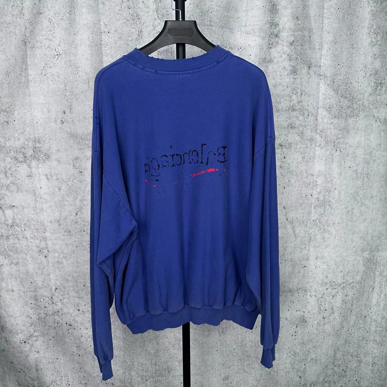 Balenciaga Balenciaga New Coke Distressed Hoodie Size US M / EU 48-50 / 2 - 2 Thumbnail