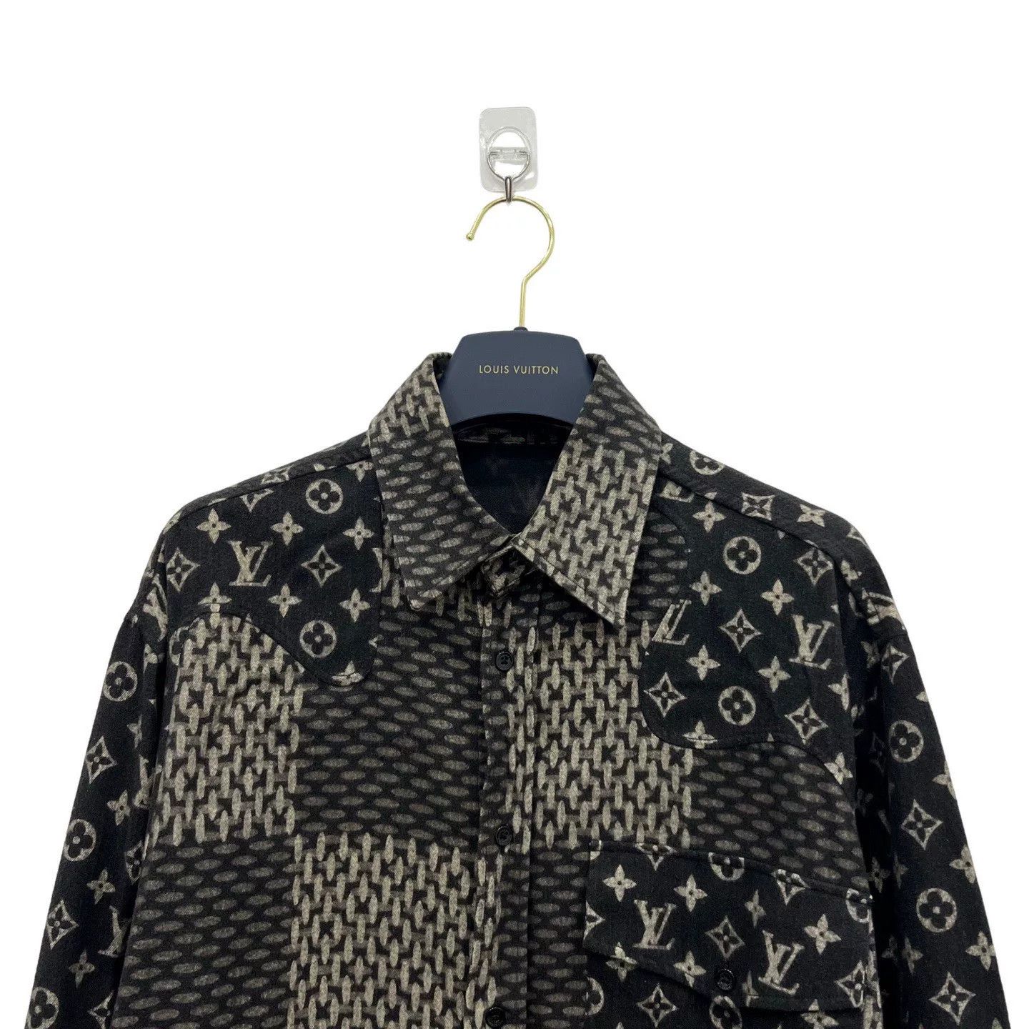 Louis Vuitton Louis Vuitton x Nigo Patchwork Monogram Shirt Size US S / EU 44-46 / 1 - 4 Thumbnail