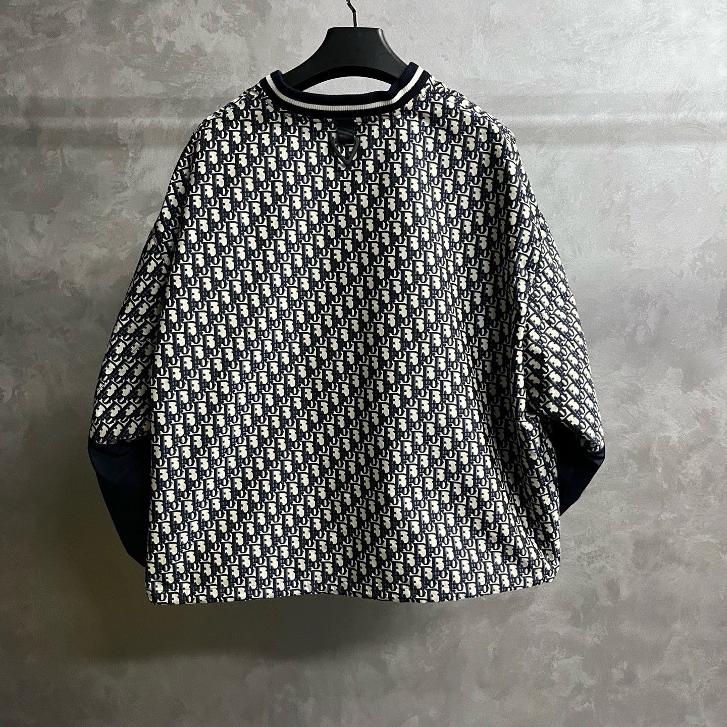 Dior Dior Blue V-Neck Long-Sleeve Jacket Size XS / US 0-2 / IT 36-38 - 2 Thumbnail