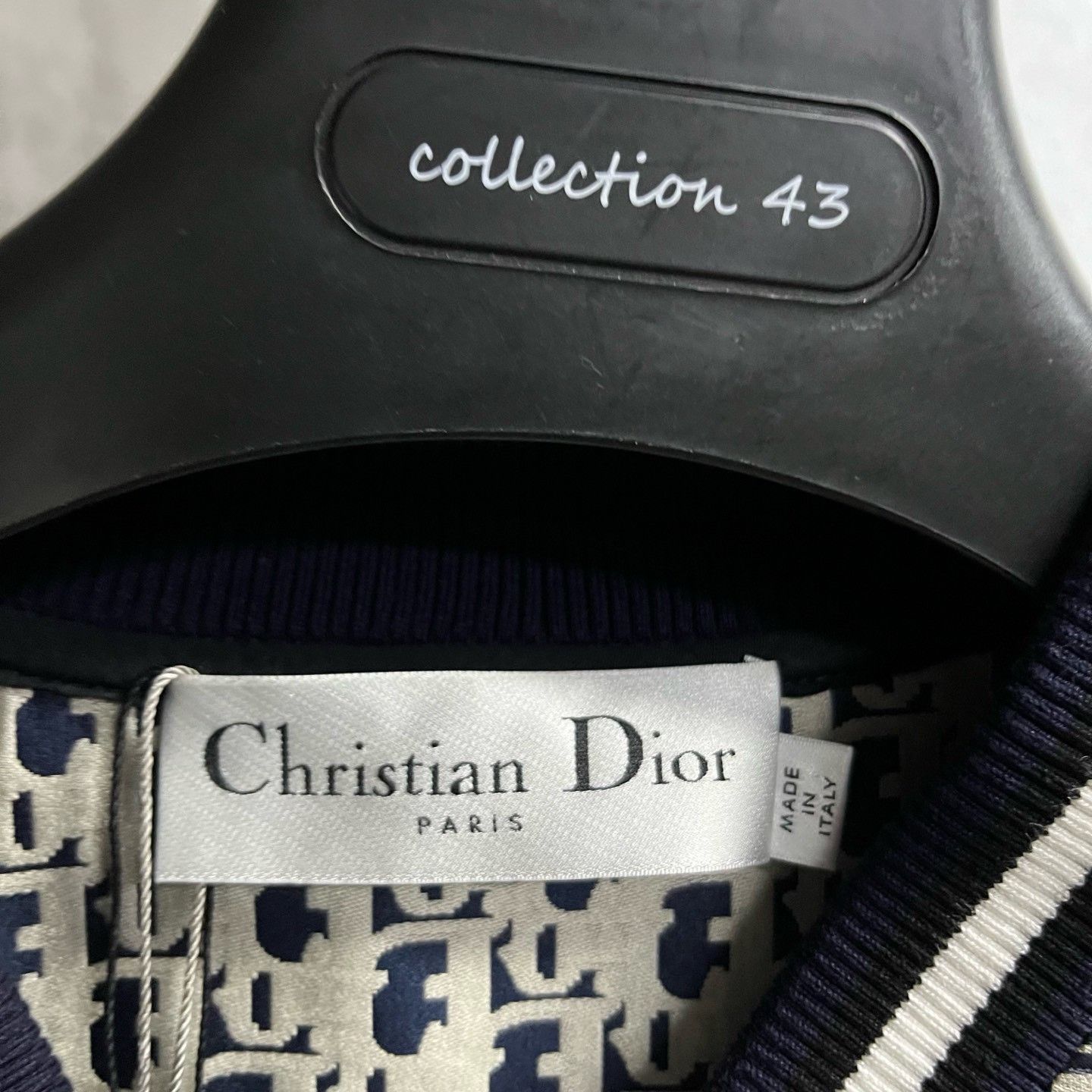 Dior Dior Blue V-Neck Long-Sleeve Jacket Size XS / US 0-2 / IT 36-38 - 3 Thumbnail