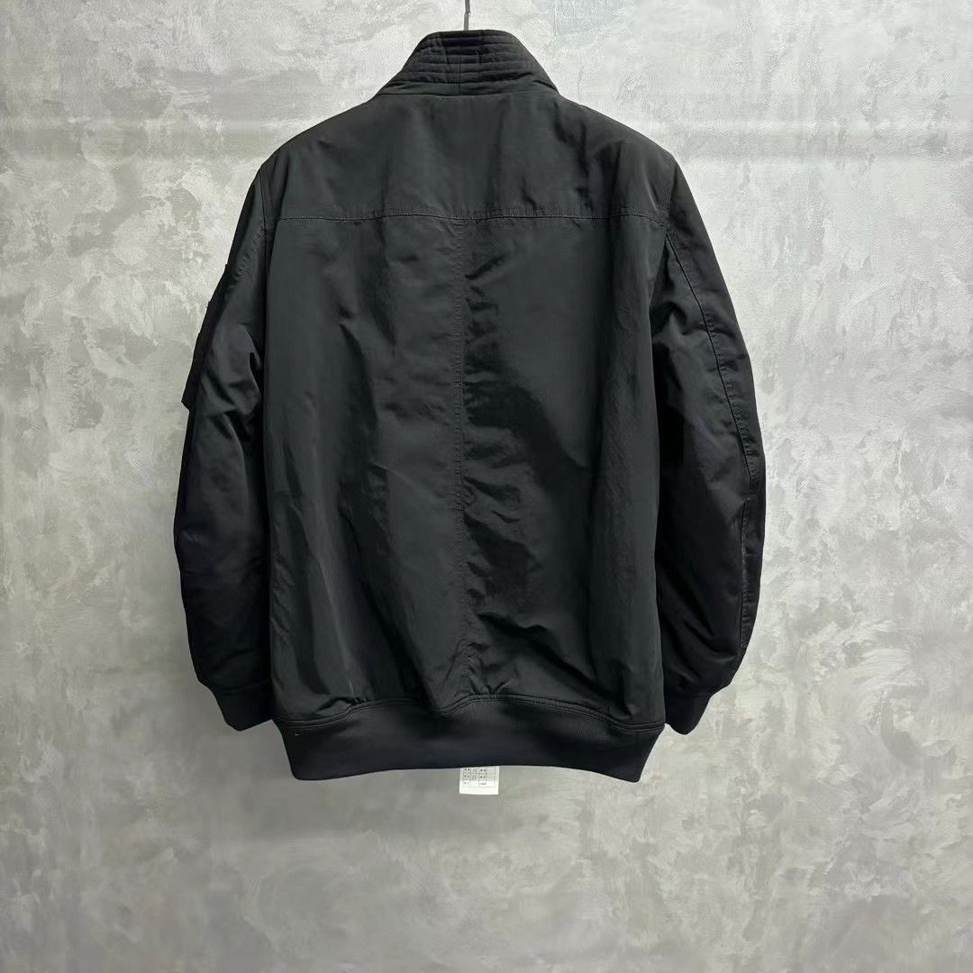 Rick Owens Rick Owens Black High Neck Zip Jacket Size US L / EU 52-54 / 3 - 2 Thumbnail