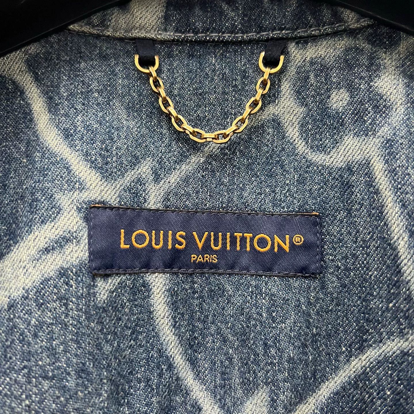 Louis Vuitton Louis Vuitton Monogram Denim Short-Sleeve Shirt Size US S / EU 44-46 / 1 - 5 Thumbnail