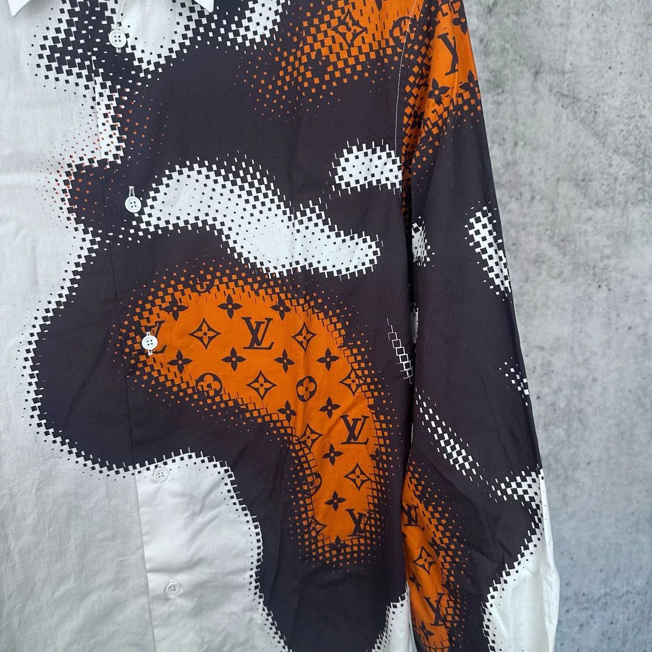 Louis Vuitton Louis Vuitton 24SS Monogram Long Sleeve Shirt Size US S / EU 44-46 / 1 - 3 Thumbnail